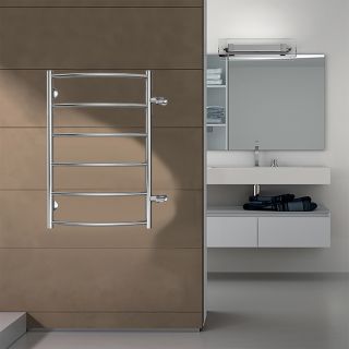 Полотенцесушитель водяной AZARIO VERONA AZ04558 500/800 6 секций, боковое подключение, 1, хром